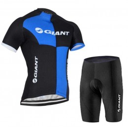 2016-2017 Giant Fahrradbekleidung Radtrikot+Radhose Schwarz blau H0VZP